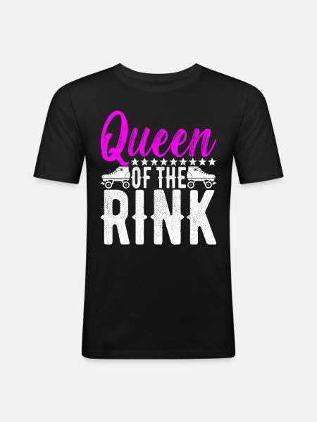 Roller derby - Men's Slim Fit T-Shirt - black