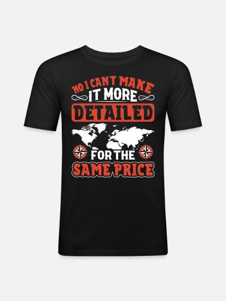 Cartographers - Men's Slim Fit T-Shirt - black