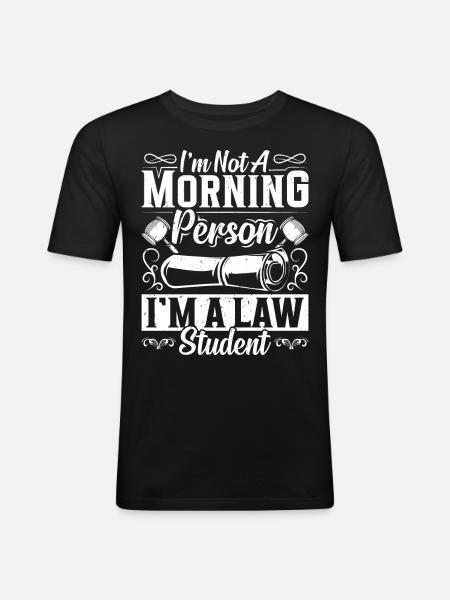 Doctorate Degree great - Men's Slim Fit T-Shirt - black