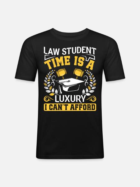 Doctorate Degree great - Men's Slim Fit T-Shirt - black