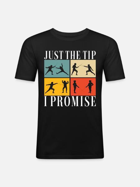 Fencing Fencing - Men's Slim Fit T-Shirt - black