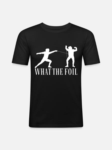 Fencing Fencing - Men's Slim Fit T-Shirt - black