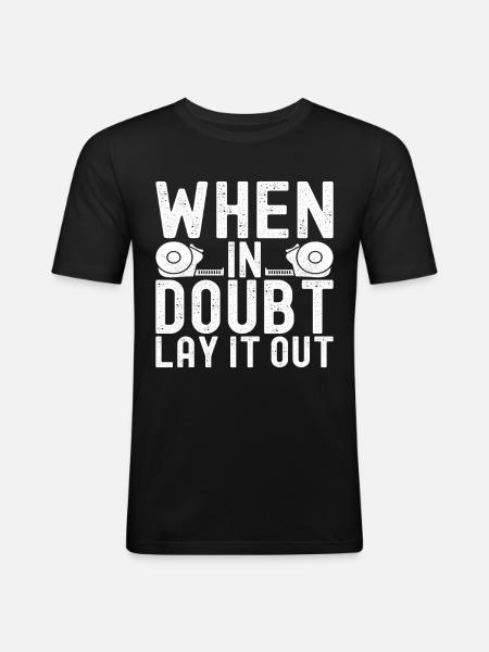 liesenleger floor layer - Men's Slim Fit T-Shirt - black