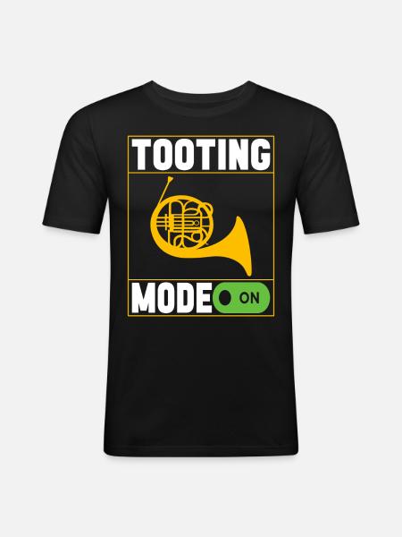 Cor Cuivres - T-shirt près du corps Homme - noir