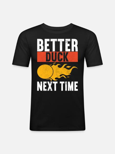 Dodgeball Dodgeball - Men's Slim Fit T-Shirt - black
