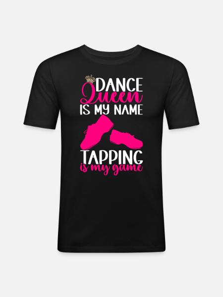 Tap Dance Tap Dancer - Men's Slim Fit T-Shirt - black