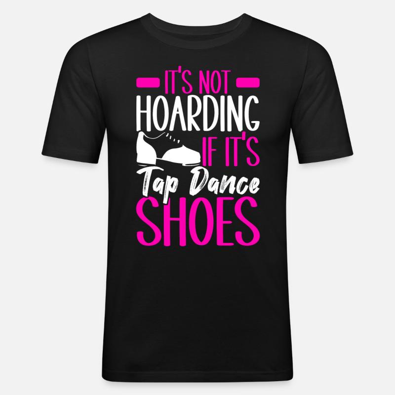 Tap Dance Tap Dancer - Men's Slim Fit T-Shirt - black
