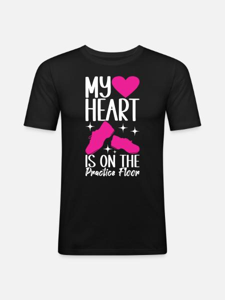 Tap Dance Tap Dancer - Men's Slim Fit T-Shirt - black