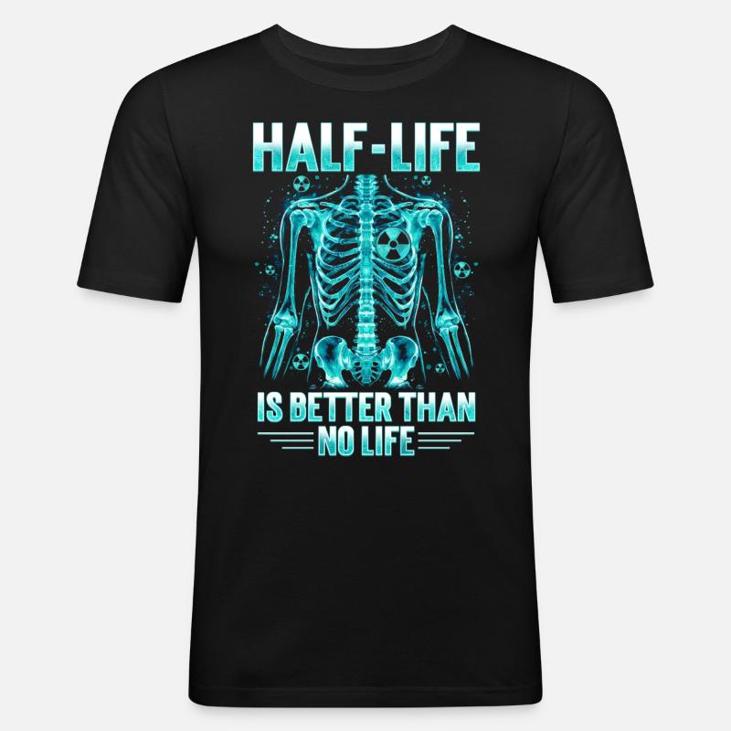 Nuclear Engineer Nuclear Technician - Men's Slim Fit T-Shirt - black
