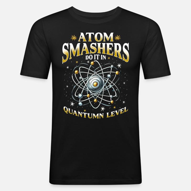 Nuclear Engineer Nuclear Technician - Men's Slim Fit T-Shirt - black