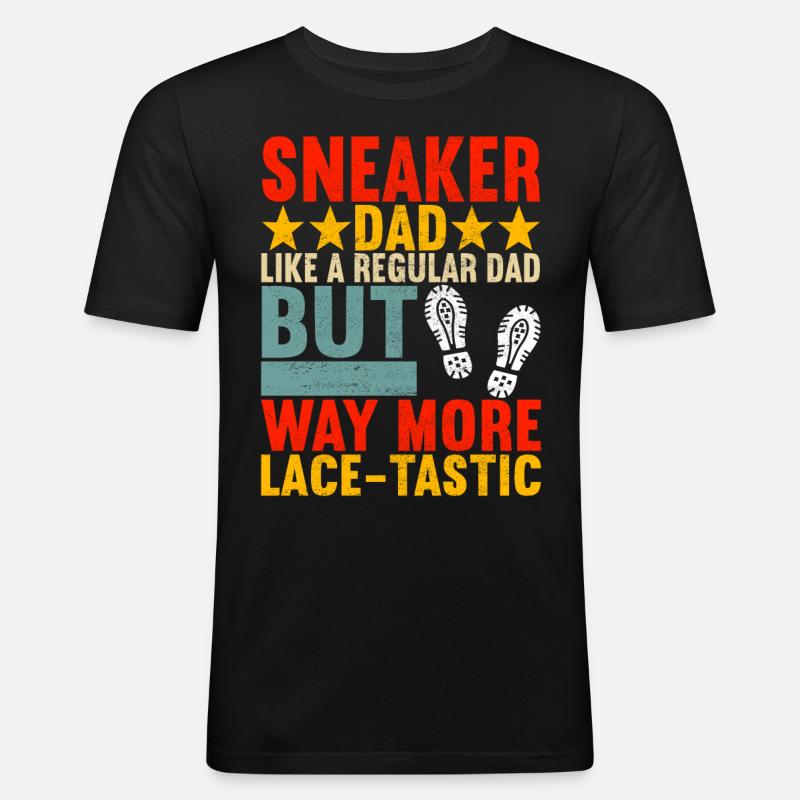 Sneakerhead Sneaker Collector - Männer Slim Fit T-Shirt - Schwarz