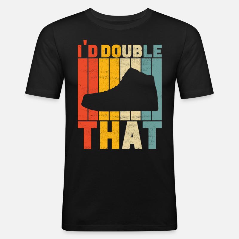 Sneakerhead Sneaker Collector - Männer Slim Fit T-Shirt - Schwarz