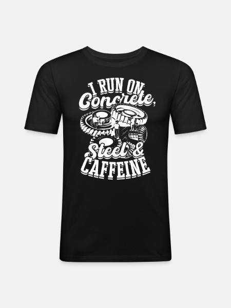 Bridge Engineer Civil Engineering - Men's Slim Fit T-Shirt - black