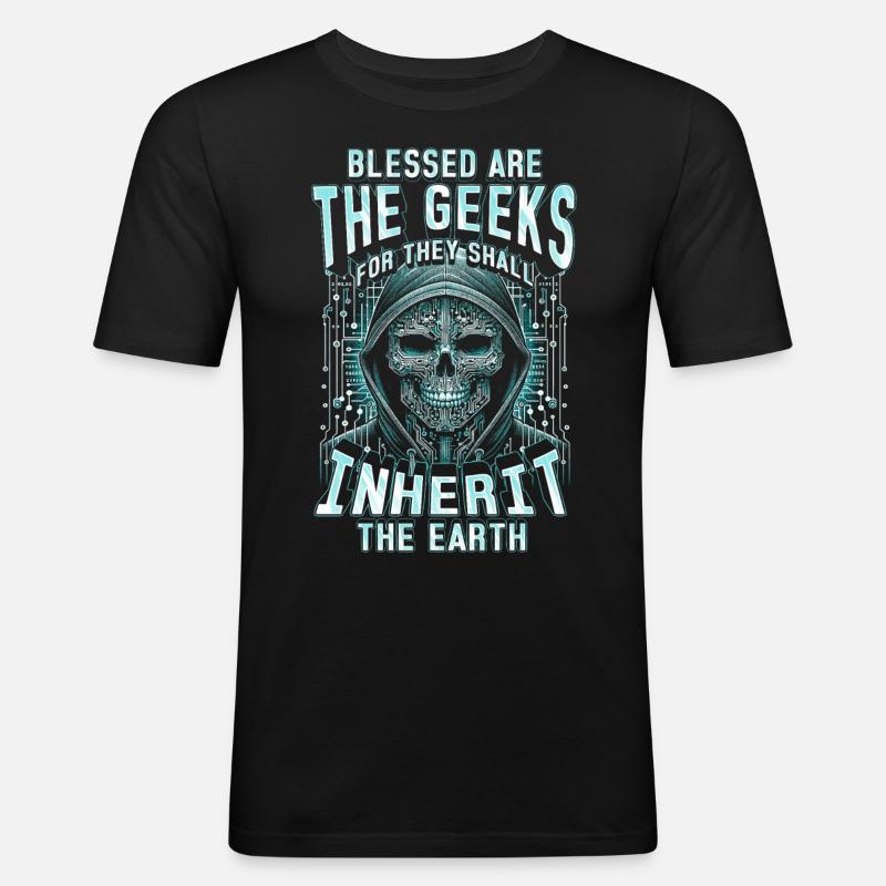 Robotics Engineer - Men's Slim Fit T-Shirt - black