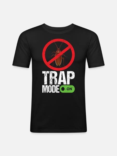Pest Control Exterminators - Men's Slim Fit T-Shirt - black