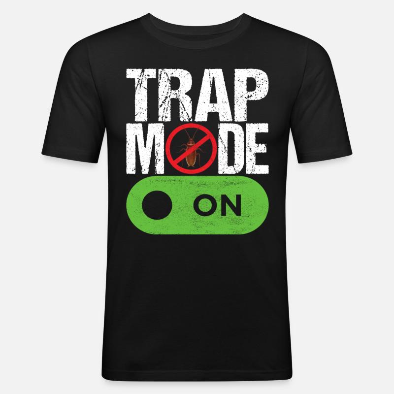 Pest Control Exterminators - Men's Slim Fit T-Shirt - black