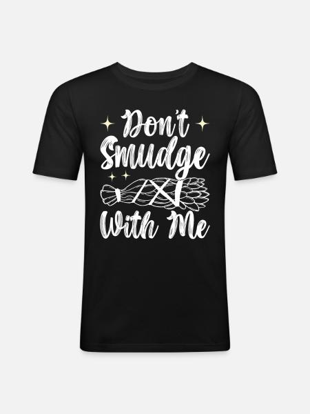Herbes Encens Purification Spirituelle - T-shirt près du corps Homme - noir