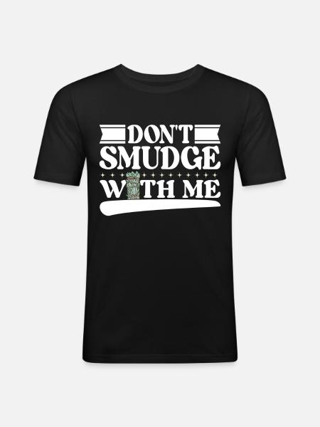 Herbs Incense Smudging Spiritual - Men's Slim Fit T-Shirt - black