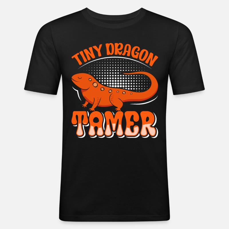 Triton - T-shirt près du corps Homme - noir