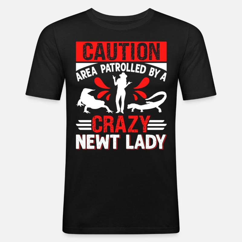 Triton - T-shirt près du corps Homme - noir