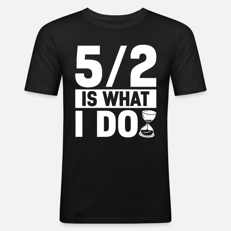 Intermittent fasting Intermittent fasting - Men's Slim Fit T-Shirt - black