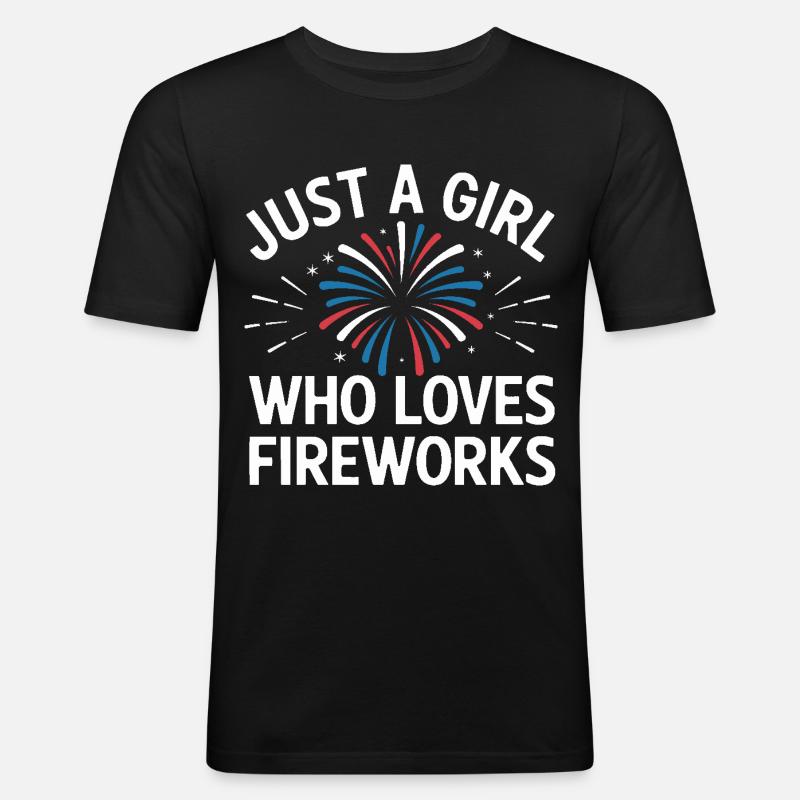 Pyrotechnics Fireworks Pyrotechnics - Men's Slim Fit T-Shirt - black