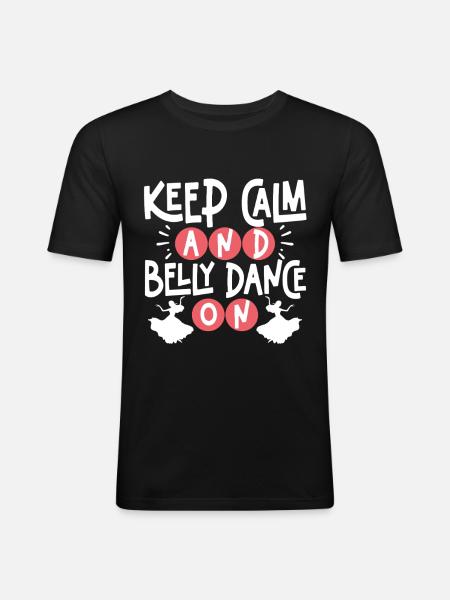 Belly Dance Belly Dancer - Men's Slim Fit T-Shirt - black