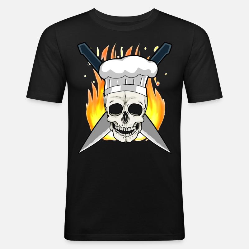 Chef Kitchen Chef Chef Professions - Men's Slim Fit T-Shirt - black