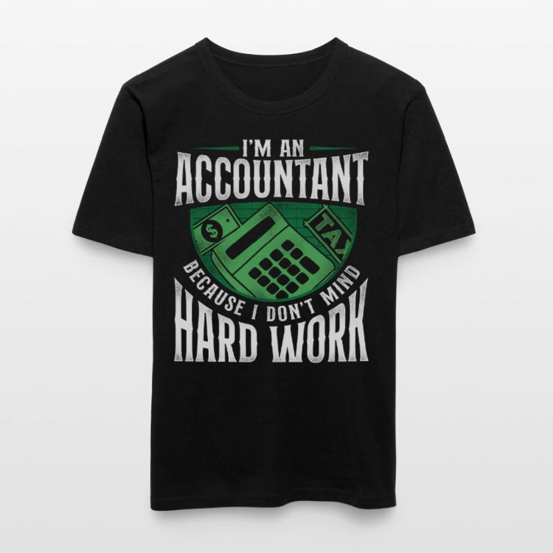 Comptable Comptable Comptable Comptabilité T-shirt près du corps Homme