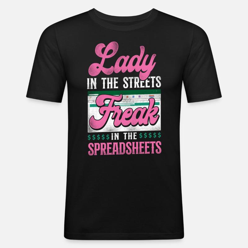 Comptable Comptable Comptable Comptabilité - T-shirt près du corps Homme - noir