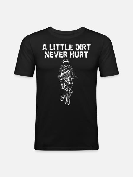 Enduro VTT VTT Équitation - T-shirt près du corps Homme - noir