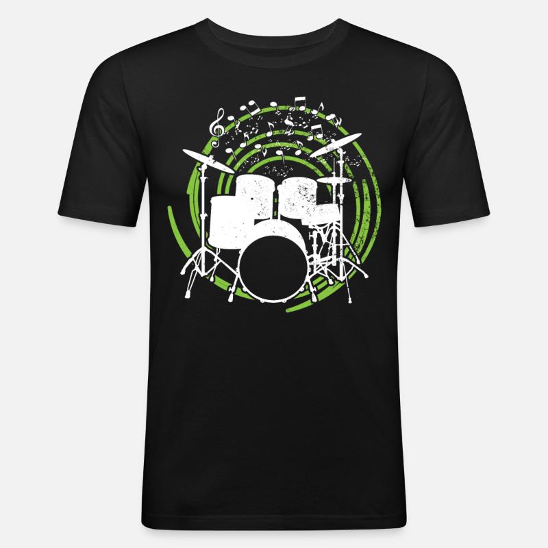 Drummers Drummers Drummers Drummers - Men's Slim Fit T-Shirt - black