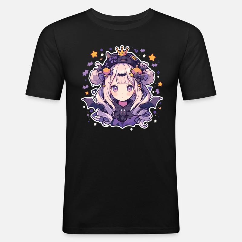 Vampir Vampire Vampir Damen Helloween - Männer Slim Fit T-Shirt - Schwarz