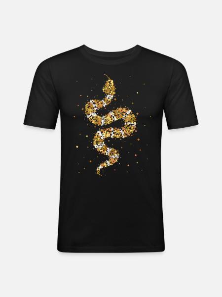 Milk Snake Snakes Reptile Snake Snake - Men's Slim Fit T-Shirt - black