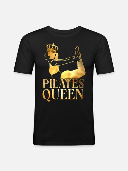 Pilates Instructor Teacher Pilates - Men's Slim Fit T-Shirt - black