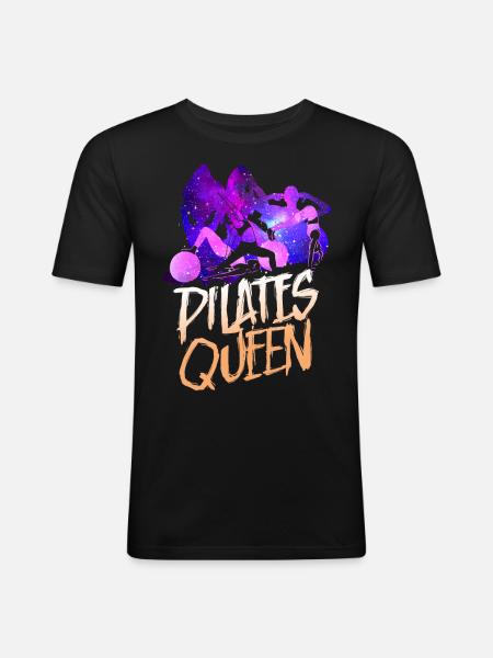 Pilates Instructor Teacher Pilates - Men's Slim Fit T-Shirt - black