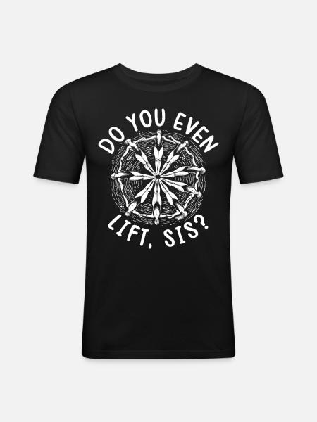 Synchronized Swimming Synchro Swimmers - Men's Slim Fit T-Shirt - black