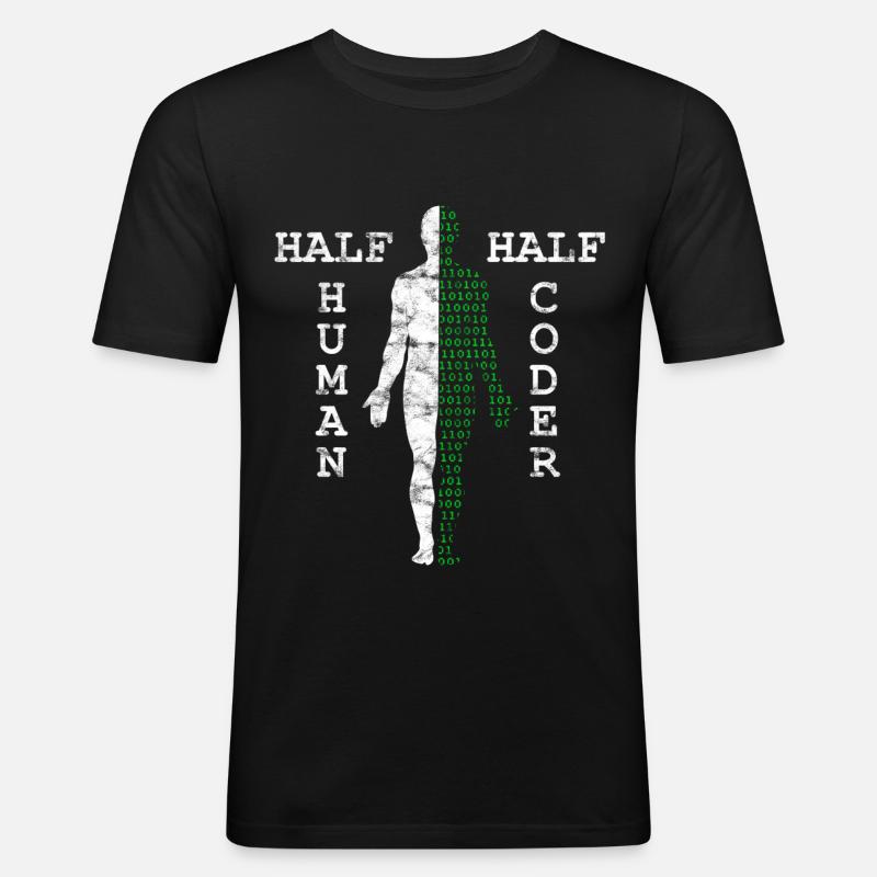 Programmer - Men's Slim Fit T-Shirt - black