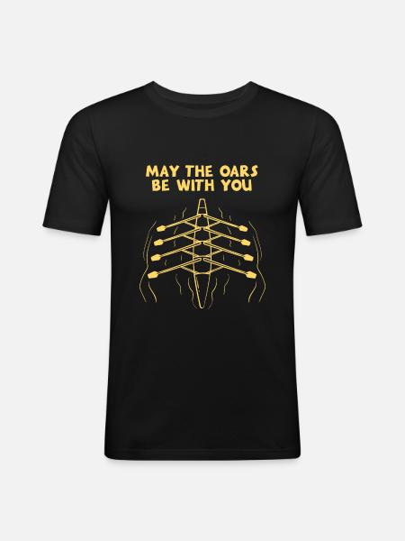 Rowing Rowing Sport - Men's Slim Fit T-Shirt - black