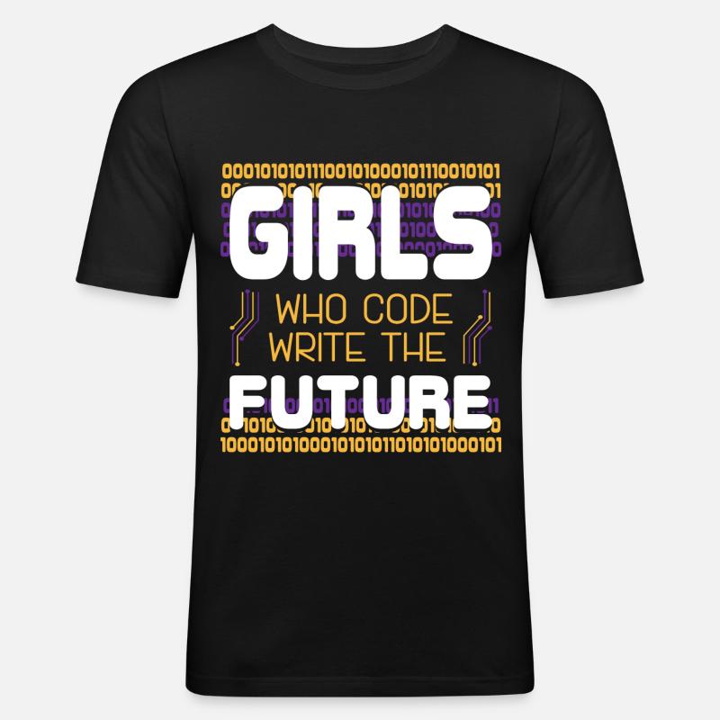 Programmers For Developers - Men's Slim Fit T-Shirt - black