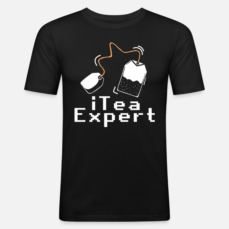Itea-Experte Computer Software Programmierer - Männer Slim Fit T-Shirt - Schwarz