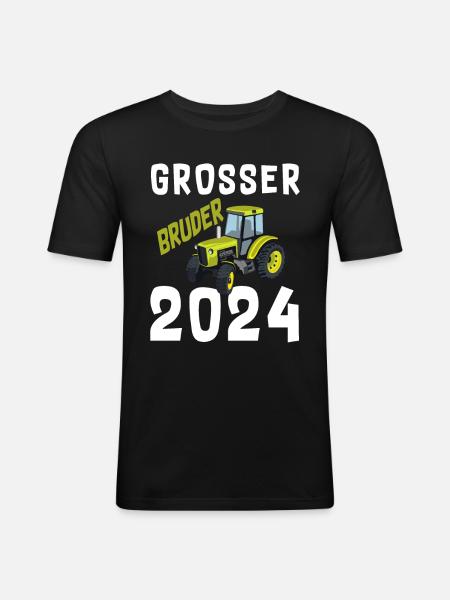 Big Brother 2024 - Men's Slim Fit T-Shirt - black