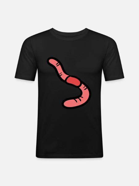Earthworm - Men's Slim Fit T-Shirt - black