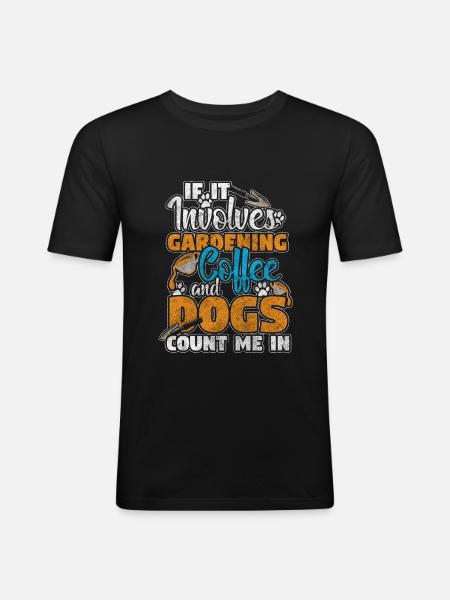 Gardener Gardening - Men's Slim Fit T-Shirt - black