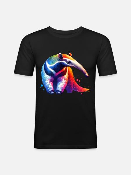 Anteater - Men's Slim Fit T-Shirt - black