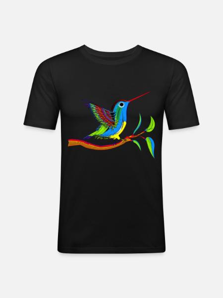 beautiful kohlibrie - Men's Slim Fit T-Shirt - black
