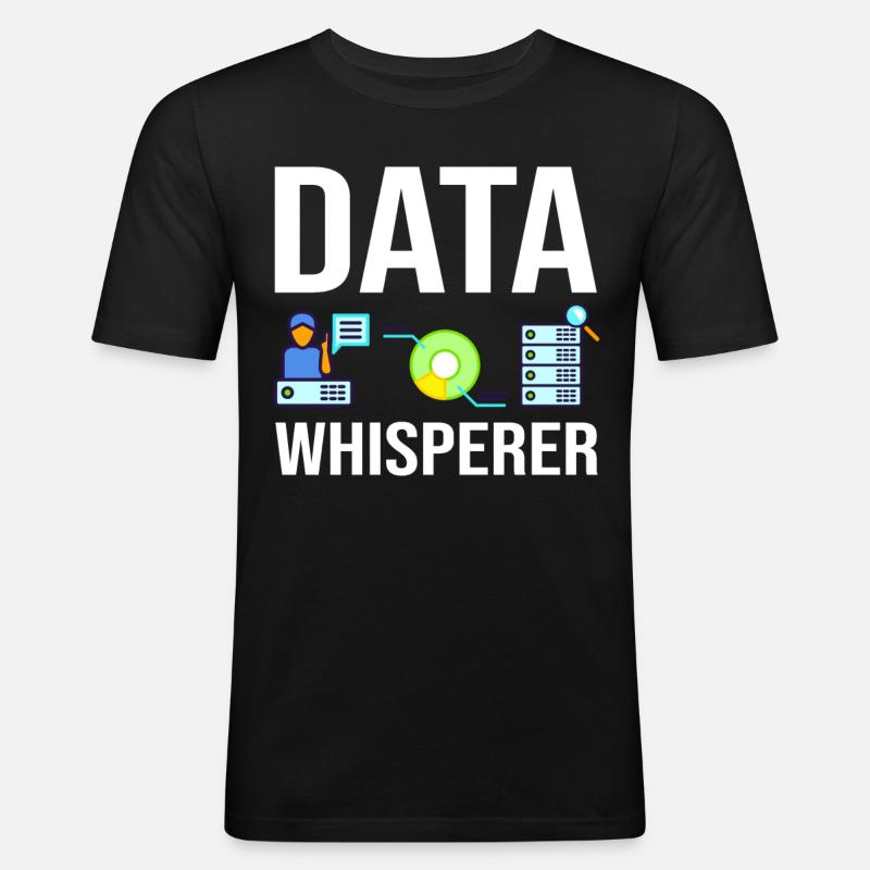 Data Scientist Data Science Science - T-shirt près du corps Homme - noir