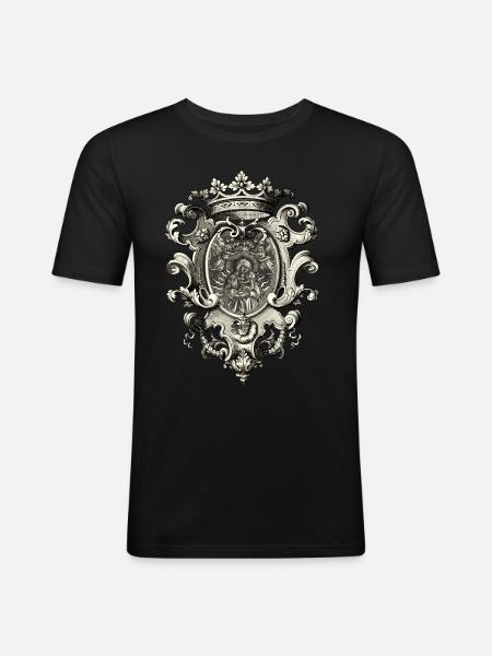 St. Mary, Mary Madonna med Barn Jesus - Herre Slim Fit T-Shirt - sort