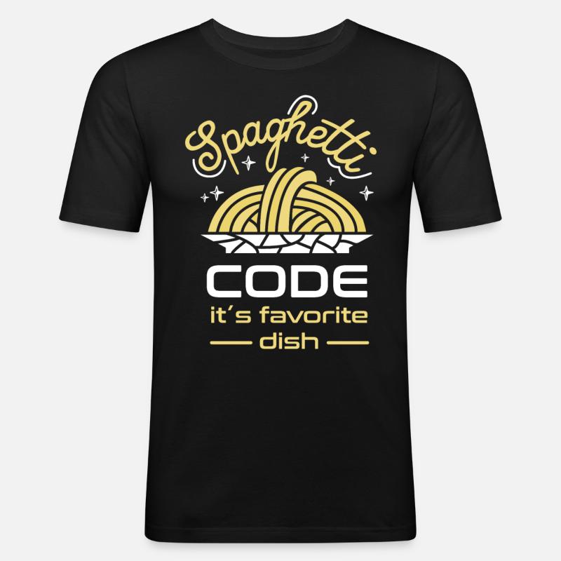 Computer programming - Men's Slim Fit T-Shirt - black