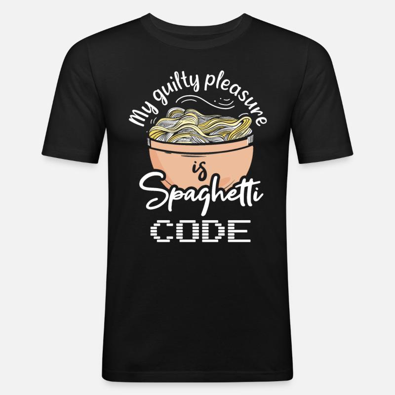 Computer programming - Men's Slim Fit T-Shirt - black